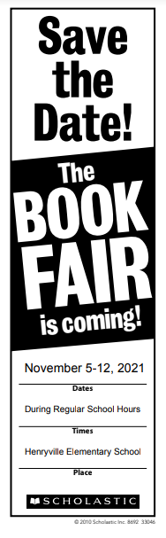 Book Fair Save the Date
